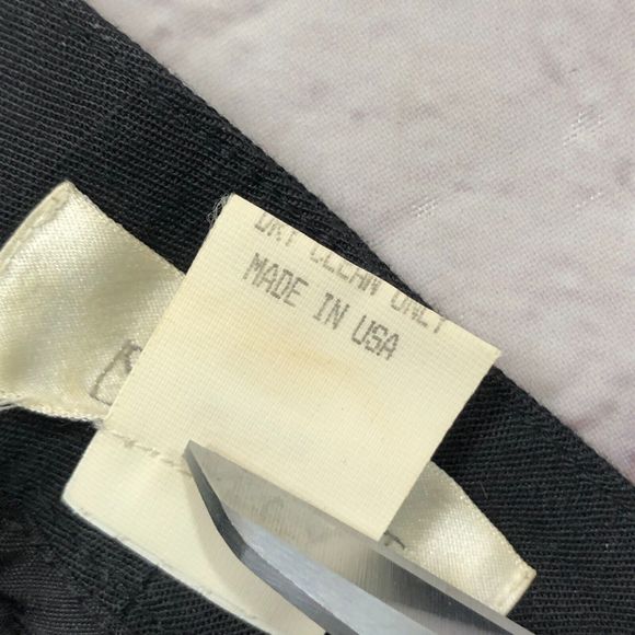 Vintage Isabel Ardee Women Pleated Trouser Dress Pants Size 6 Linen Blend M126 8 - Picture 12 of 16